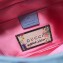 Gucci GG Marmont Small Matelassé Shoulder Camera Bag 447632 Garden Sky Blue