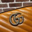Gucci Diagonal GG Marmont Small Shoulder Camera Bag 447632 Brown