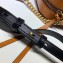 Gucci Diagonal GG Marmont Small Shoulder Camera Bag 447632 Brown