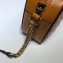 Gucci Diagonal GG Marmont Small Shoulder Camera Bag 447632 Brown