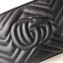 Gucci GG Marmont Small Matelassé Shoulder Camera Bag 447632 Leather Black