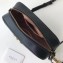 Gucci GG Marmont Small Matelassé Shoulder Camera Bag 447632 Leather Black