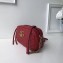 Gucci GG Marmont Small Matelassé Shoulder Camera Bag 447632 Leather Red