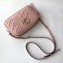Gucci GG Marmont Small Matelassé Shoulder Camera Bag 447632 Leather Pink