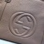 Gucci Soho Leather Top Handle Bag 369176 Nude Pink