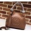 Gucci Soho Leather Shoulder Small Bag 336751 Brown