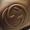 Gucci Soho Leather Shoulder Small Bag 336751 Brown