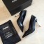 Chanel Pearl Heel 8cm Lambskin and Patent Calfskin Pumps G35534 Black 2020