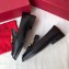 Valentino Leather Loafers With V Logo Black 2020
