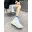 Versace Logo Print Knit Sock Sneakers White 2019