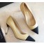 Chanel Pearl Heel 8cm Lambskin and Grosgrain Pumps G35534 Beige/Black 2020