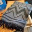 Louis Vuitton Monogram Stripe Scarf 190x30cm Blue 2019
