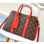Louis Vuitton Monogram Canvas Soufflot BB Bag M44815 Red 2020