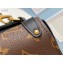 Louis Vuitton Monogram Canvas Soufflot MM Bag M44816 Black 2020