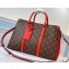 Louis Vuitton Monogram Canvas Soufflot MM Bag M44816 Red 2020