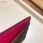 Louis Vuitton Card Holder Monogram Canvas M60703 Fuchsia