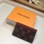 Louis Vuitton Card Holder Monogram Canvas M61733 Brown