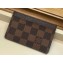 Louis Vuitton Card Holder Damier Ebene Canvas N61722