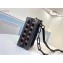 Louis Vuitton Mini Soft Trunk Bag M45044 Flocking Black 2020