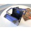 Louis Vuitton Mini Soft Trunk Bag M45044 Croco Pattern Blue 2020