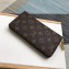 Louis Vuitton Zippy Wallet Monogram Canvas M42616 Brown