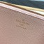 Louis Vuitton Zippy Wallet Damier Azur Canvas N63503 Pink