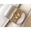 Louis Vuitton Lugano Mini Dauphine Bag M55836 White Cruise 2020