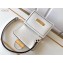Louis Vuitton Lugano Mini Dauphine Bag M55836 White Cruise 2020
