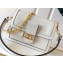 Louis Vuitton Lugano Dauphine MM Bag White Cruise 2020