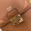 Fendi Vertical Wallet On Chain Kan U Mini Bag Brown 2020