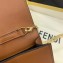 Fendi Vertical Wallet On Chain Kan U Mini Bag Brown 2020