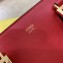 Fendi Calf Leather FF Tote Medium Bag Red 2020