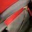 Fendi Calf Leather FF Tote Medium Bag Red 2020