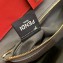 Fendi Calf Leather FF Tote Medium Bag Red 2020