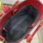 Fendi Calf Leather FF Tote Medium Bag Red 2020