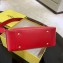 Fendi Calf Leather FF Tote Medium Bag Red 2020