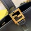 Fendi Calf Leather FF Tote Small Bag Black 2020
