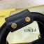 Fendi Calf Leather FF Tote Small Bag Black 2020
