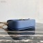 Prada Diagramme Leather Shoulder Bag 1BD217 Blue 2020