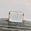 Prada Diagramme Leather Shoulder Bag 1BD217 White 2020