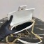 Prada Diagramme Leather Shoulder Bag 1BD217 White 2020