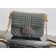 Prada Diagramme Leather Shoulder Bag 1BD217 Gray 2020