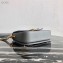 Prada Diagramme Leather Shoulder Bag 1BD217 Gray 2020