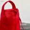 Prada Vintage Shoulder Hobo Bag 1420 Red 2020