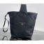 Prada Vintage Shoulder Hobo Bag 1420 Black 2020