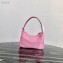 Prada Re-Edition 2000 Nylon Mini Hobo Bag 1NE515 Pink 2020