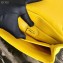 Prada Stitched Leather Small Spectrum Shoulder Bag 1BD233 Yellow 2020