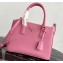 Prada Galleria Small Saffiano Leather Bag 1BA863 Pink
