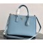 Prada Galleria Medium Saffiano Leather Bag 1BA274 Baby Blue