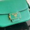 Prada Emblème Saffiano Leather Shoulder Bag 1BD217 Green 2020